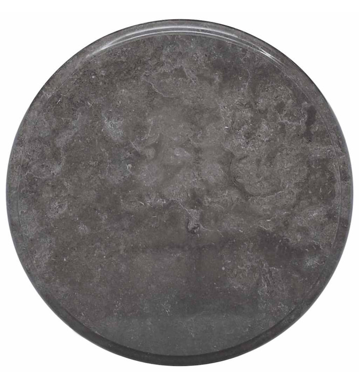 Dessus de table Noir Ø40x2,5 cm Marbre | Mobilier & Déco