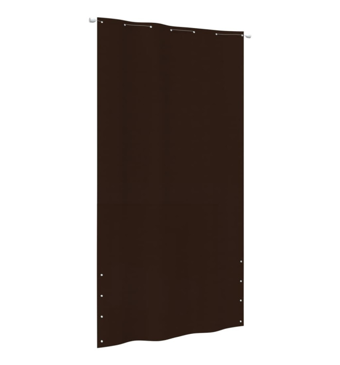 Écran de balcon Marron 140x240 cm Tissu Oxford | Mobilier & Déco
