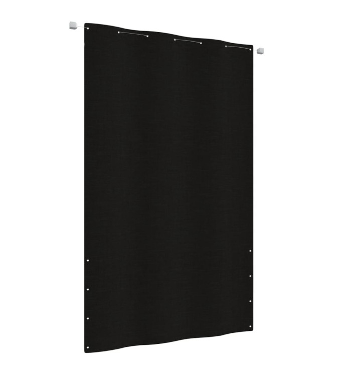 Écran de balcon Noir 140x240 cm Tissu Oxford | Mobilier & Déco