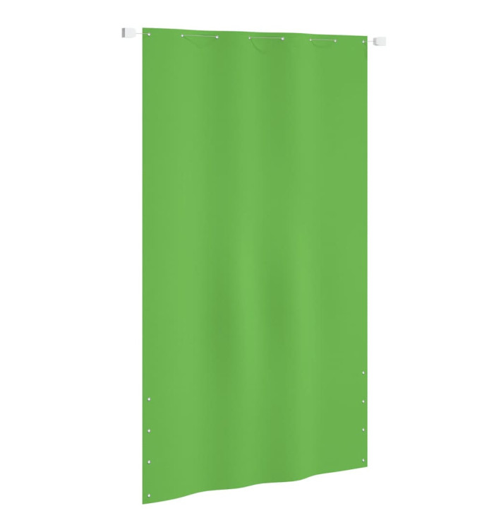 Écran de balcon Vert clair 140x240 cm Tissu Oxford | Mobilier & Déco