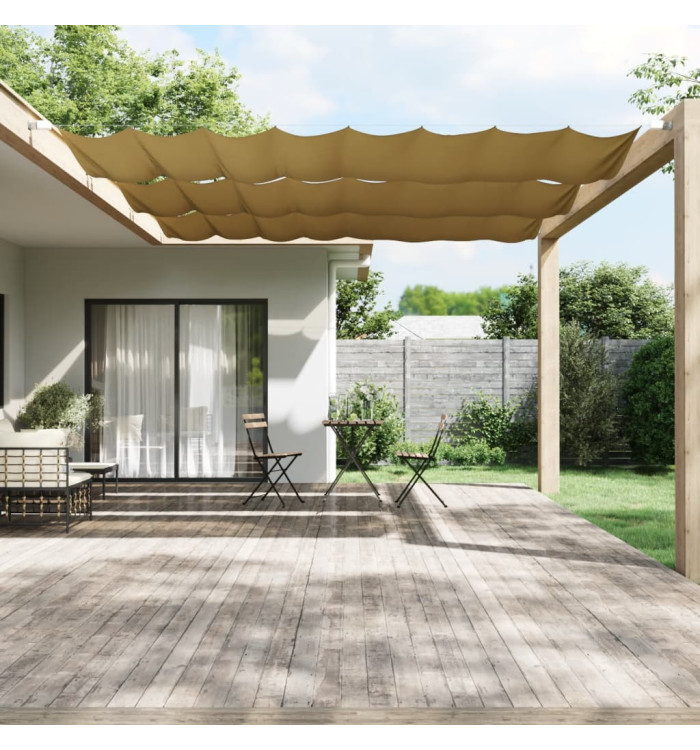 Auvent vertical Beige 140x1000 cm Tissu oxford | Mobilier & Déco