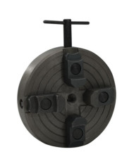 Mandrin à bois à 4 mâchoires connexion M18 acier noir 150x63 mm | Mobilier & Déco