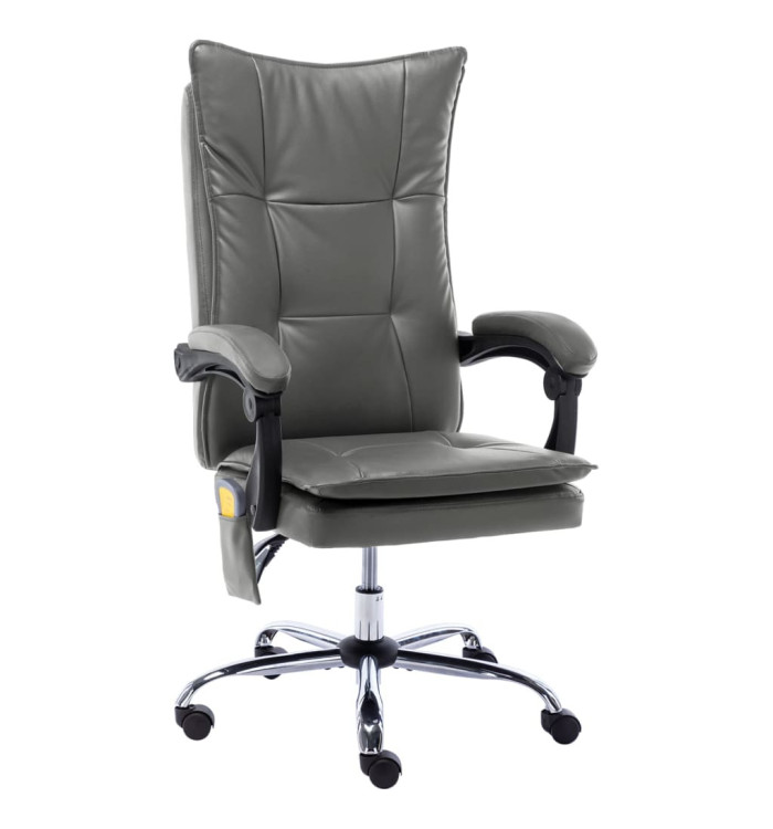 Chaise de bureau de massage Anthracite Similicuir | Mobilier & Déco