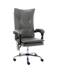 Chaise de bureau de massage Anthracite Similicuir | Mobilier & Déco