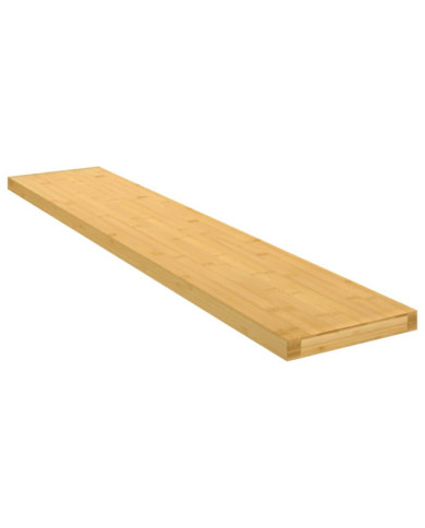 Étagère murale 100x20x2,5 cm bambou | Mobilier & Déco