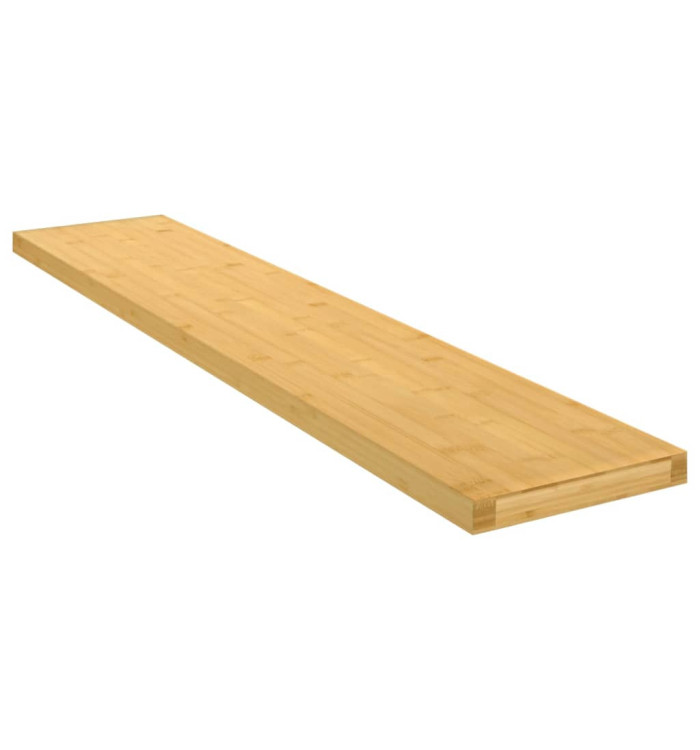 Étagère murale 100x20x2,5 cm bambou | Mobilier & Déco