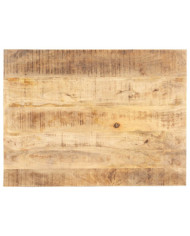 Dessus de table Bois de manguier solide 15-16 mm 80x60 cm | Mobilier & Déco