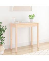 Table console 80x40x75 cm Bois massif de pin | Mobilier & Déco