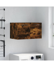 Armoire murale Chêne fumé 60x36,5x35 cm Bois d'ingénierie | Mobilier & Déco