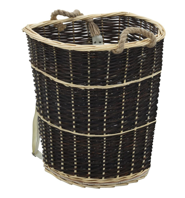 Sac à dos bois de chauffage sangles de transport 57x51x69 cm | Mobilier & Déco