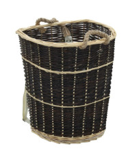 Sac à dos bois de chauffage sangles de transport 57x51x69 cm | Mobilier & Déco
