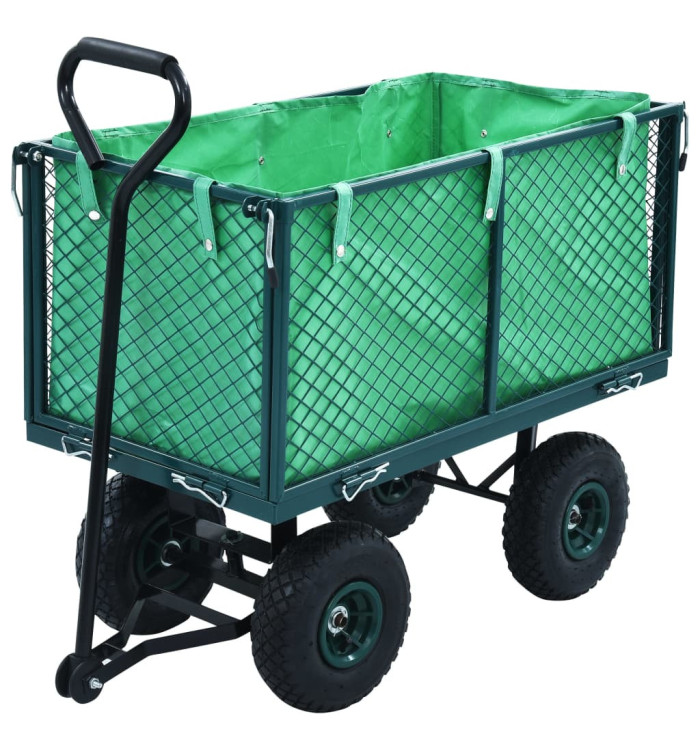 Chariot à main de jardin Vert 350 kg | Mobilier & Déco