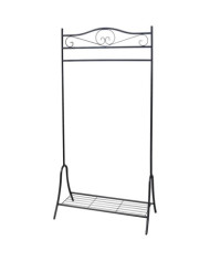 Portant à vêtements Noir Acier | Mobilier & Déco