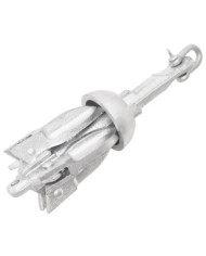 Ancre pliable argenté 0,7 kg fonte galvanisée à chaud | Mobilier & Déco