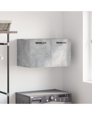 Armoire murale Gris béton 60x36,5x35 cm Bois d'ingénierie | Mobilier & Déco
