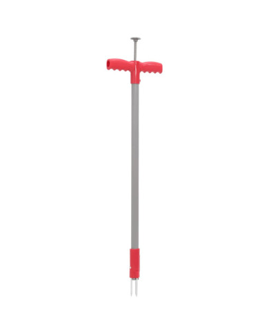 Désherbant rouge and gris 93,5 cm acier enduit de poudre | Mobilier & Déco