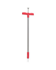 Désherbant rouge and gris 93,5 cm acier enduit de poudre | Mobilier & Déco