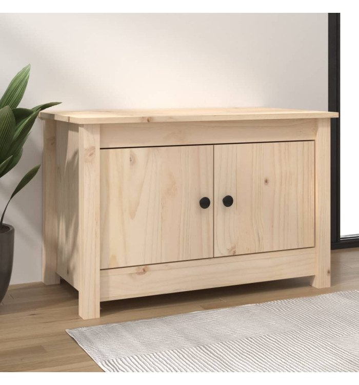 Armoire à chaussures 70x38x45,5 cm Bois de pin massif | Mobilier & Déco