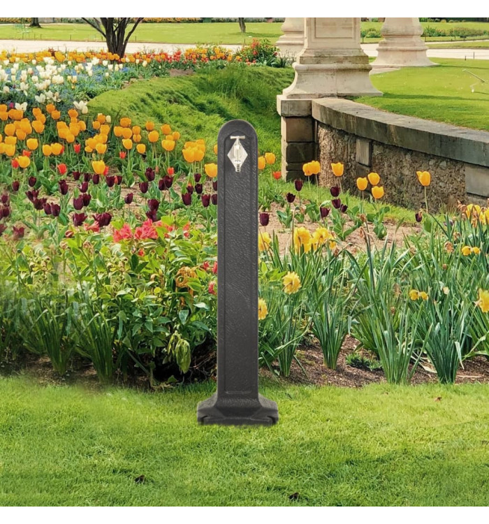 Réservoir de jardin avec robinet Anthracite Aspect de pierre | Mobilier & Déco