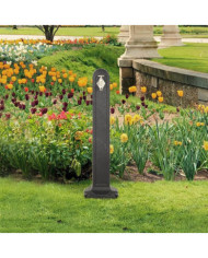 Réservoir de jardin avec robinet Anthracite Aspect de pierre | Mobilier & Déco