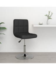 Tabouret de bar Noir Similicuir | Mobilier & Déco