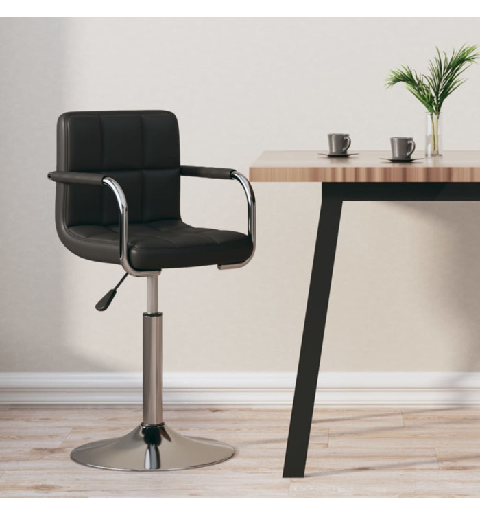 Tabouret de bar Noir Similicuir | Mobilier & Déco