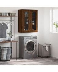 Armoire murale chêne marron 69,5x34x90 cm | Mobilier & Déco