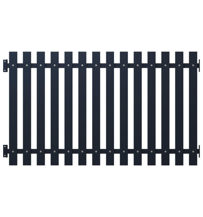 Panneau de clôture Anthracite 170,5x75cm Acier enduit de poudre | Mobilier & Déco