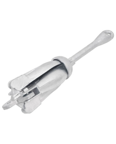 Ancre pliante argenté 3,2 kg fer malléable | Mobilier & Déco