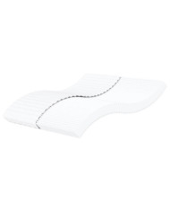 Matelas en mousse blanc 200x200 cm dureté H2 H3 | Mobilier & Déco