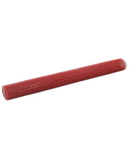 Grillage Acier avec revêtement en PVC 25x1,5 m Rouge | Mobilier & Déco