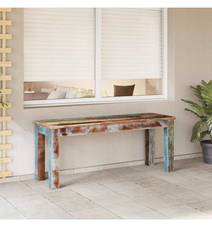Banc 110x35x45 cm Bois de récupération massif | Mobilier & Déco