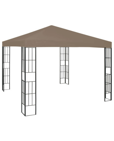 Belvédère 3x3 m Taupe | Mobilier & Déco