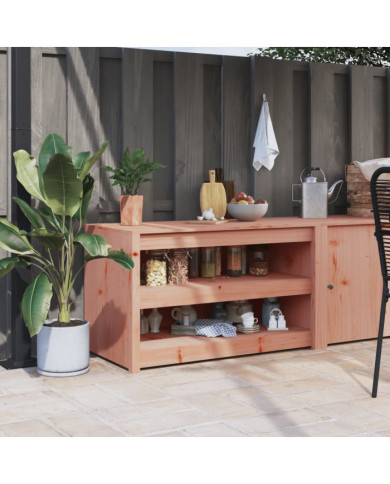 Armoire de cuisine d'extérieur 106x55x64 cm bois massif douglas | Mobilier & Déco