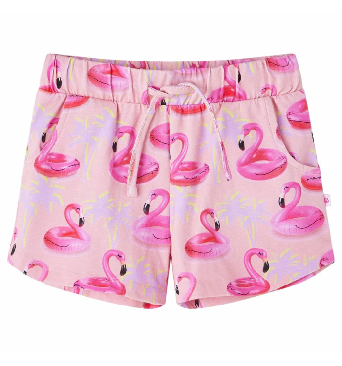 Short enfants cordon de serrage rose clair 140 | Mobilier & Déco
