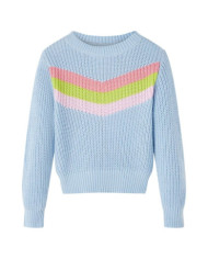 Pull-over tricoté pour enfants bleu 104 | Mobilier & Déco