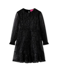 Robe à manches longues pour enfants noir 140 | Mobilier & Déco
