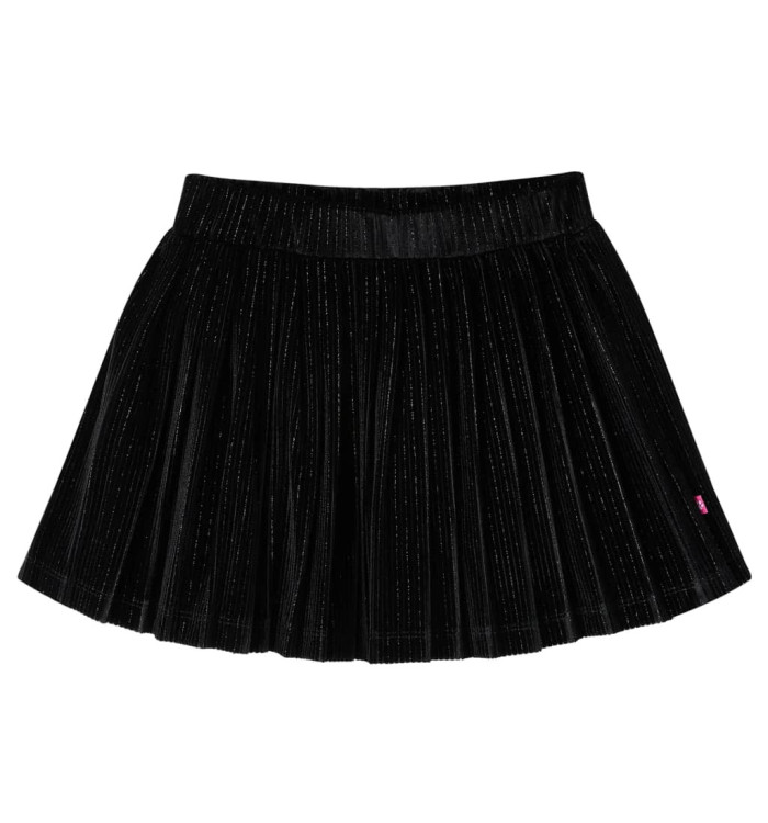 Jupe plissée avec lurex pour enfants noir 104 | Mobilier & Déco