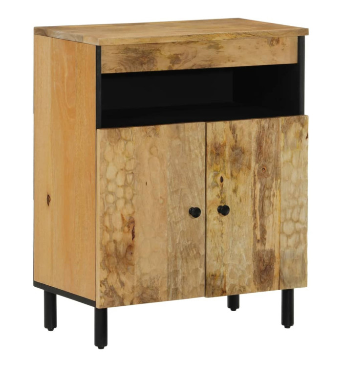 Armoire latérale 60x33x75 cm bois massif de manguier | Mobilier & Déco