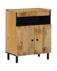 Armoire latérale 60x33x75 cm bois massif de manguier | Mobilier & Déco