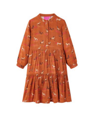 Robe pour enfants cognac 116 | Mobilier & Déco