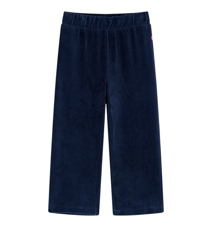 Pantalons pour enfants velours côtelé bleu marine 92 | Mobilier & Déco