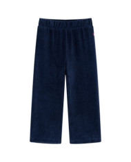 Pantalons pour enfants velours côtelé bleu marine 116 | Mobilier & Déco