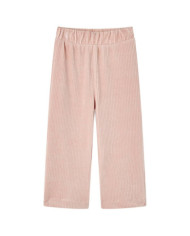 Pantalons pour enfants velours côtelé rose clair 140 | Mobilier & Déco