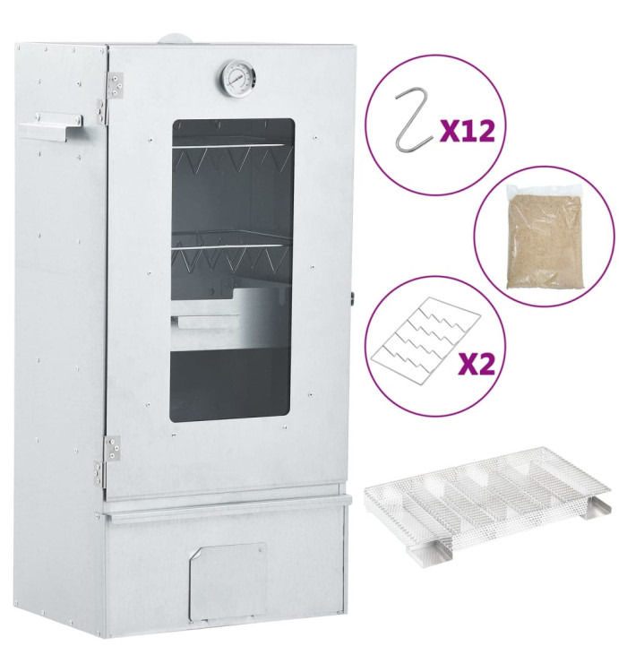Fumoir à four à BBQ générateur de fumée froide acier galvanisé | Mobilier & Déco