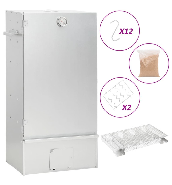Fumoir à four à BBQ générateur de fumée froide acier galvanisé | Mobilier & Déco