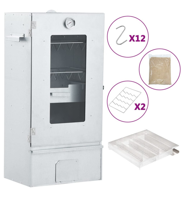 Fumoir à four à BBQ générateur de fumée froide acier galvanisé | Mobilier & Déco