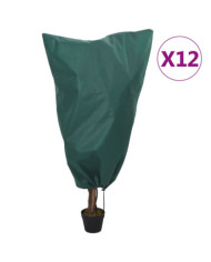 Housses de protection pour plantes avec cordon de serrage 12pcs | Mobilier & Déco