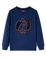 Sweatshirt pour enfants bleu marine 92 | Mobilier & Déco