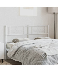 Tête de lit métal blanc 140 cm | Mobilier & Déco